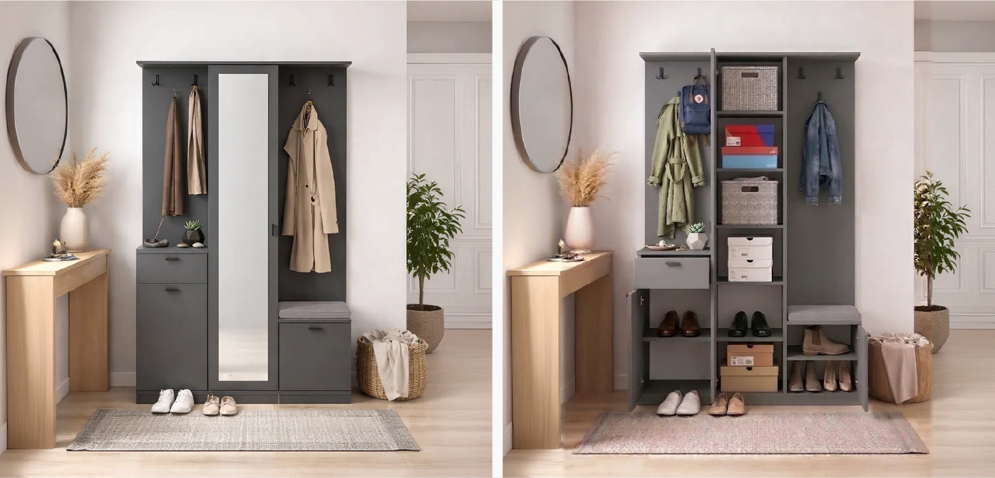 Portmanto ve Vestiyer Seçimi: Dar Girişler için 5 Pratik Fikir