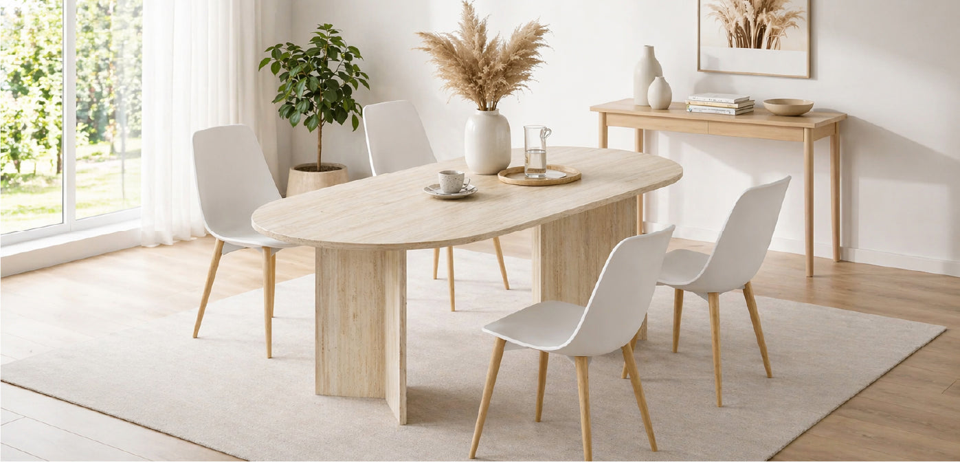 Yemek Masası Nasıl Seçilir? Oval, Yuvarlak ve Sabit Modeller