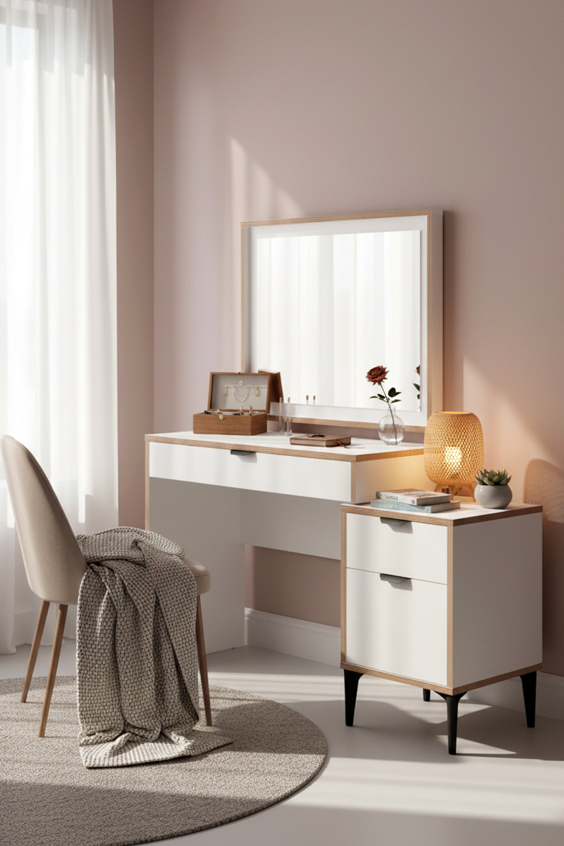 Arden Makyaj Masası - detay görsel | Sarmobi