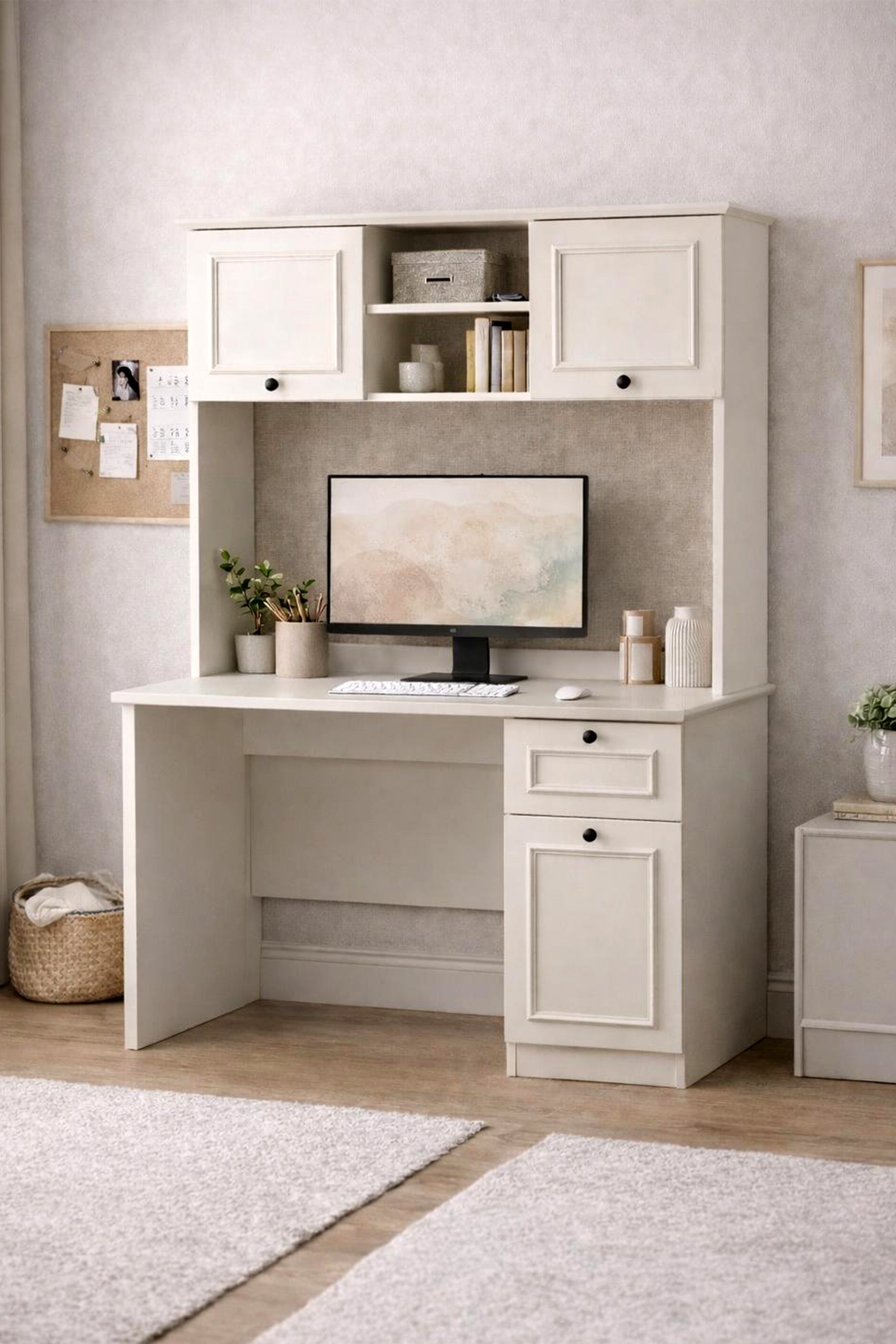 Mira Raflı Çalışma Masası - detay görsel | Sarmobi