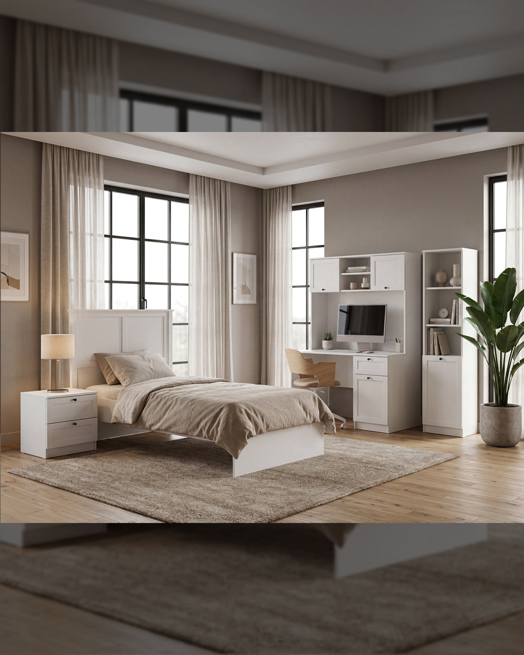 Terra Raflı Çalışma Masası