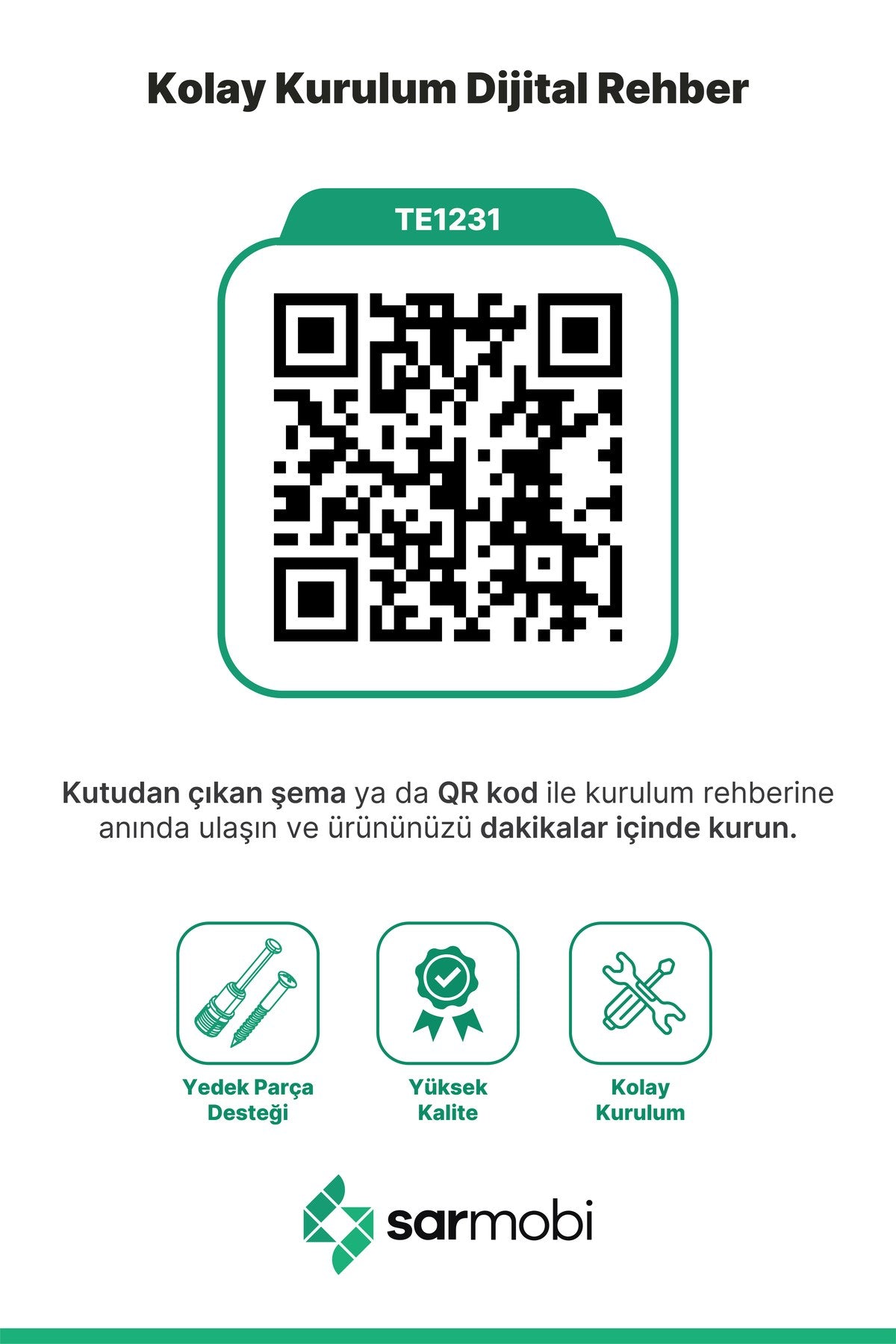 Terra 3 Çekmeceli Şifonyer 75x77x42 cm – Modern Tasarım - görsel 8 | Sarmobi