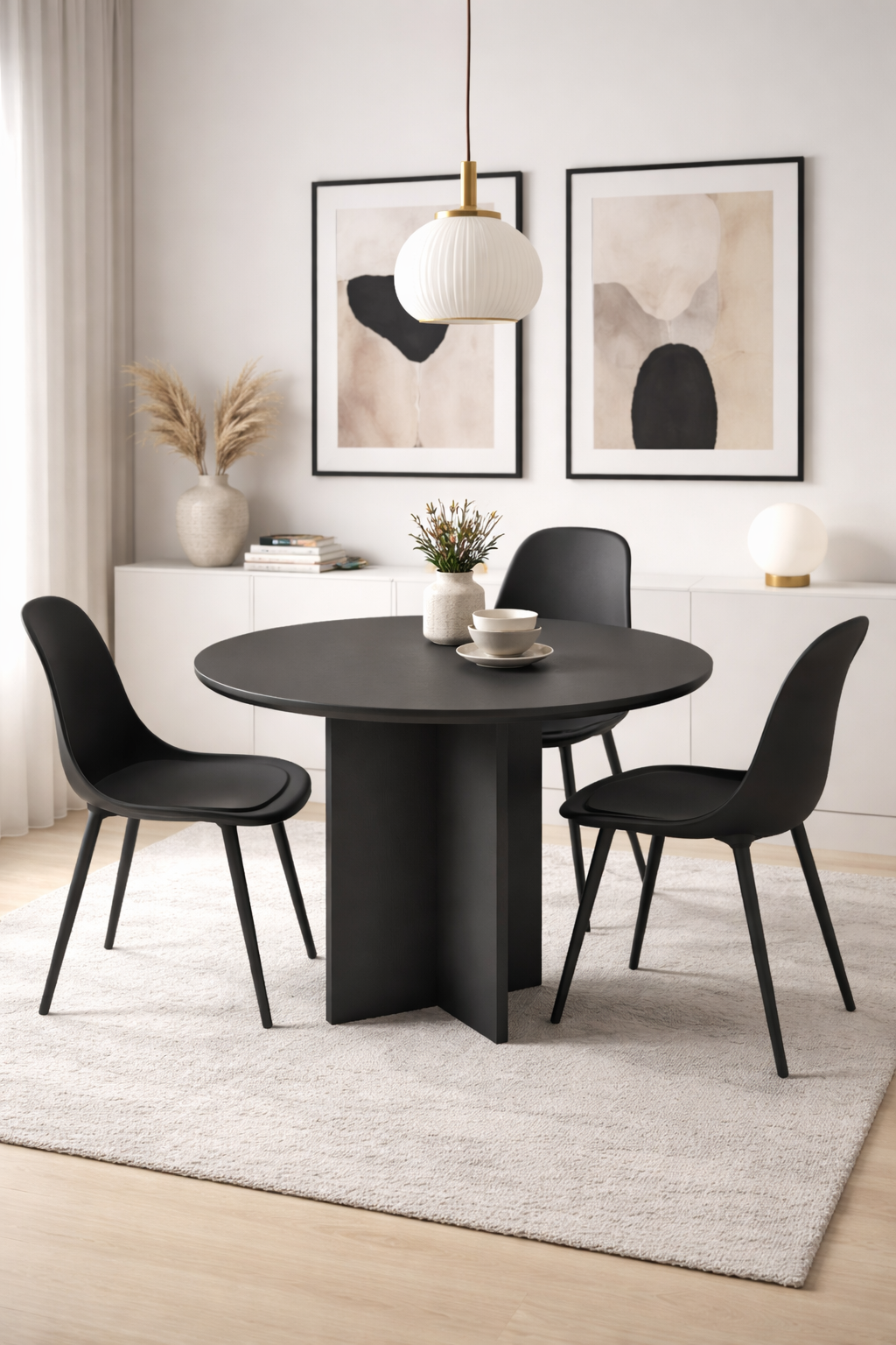 Harmony Sora Oval Masa 90x75x90 cm Aytaşı(Sadece Masa) - görsel 3 | Sarmobi