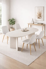 Harmony Nara (SADECE MASA) Oval Masa 180x75x90 cm Aytaşı - Modern Tasarım