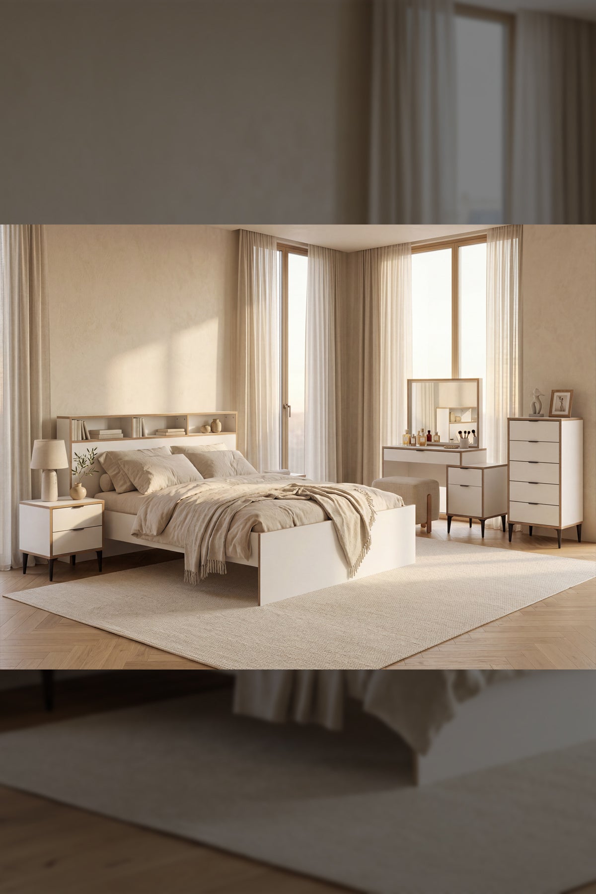 Arden Makyaj Masası Y:142 G:113 D:40