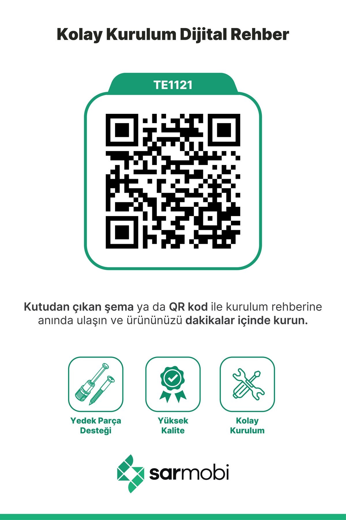 Terra 2 Çekmeceli Komodin 51x50x42 cm – Modern Tasarım - görsel 7 | Sarmobi