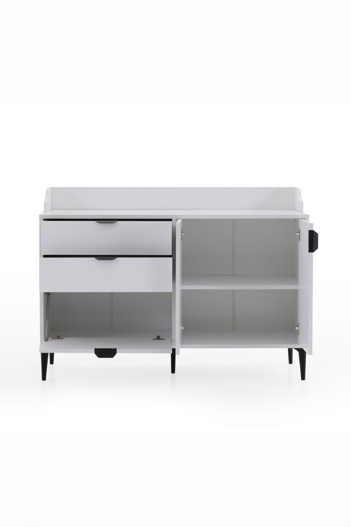 Harmony Maxi 2 Çekmeceli 3 Kapaklı Kahve Köşesi Y:91 G:128 D:44