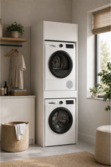 Nest Çamaşır Makinası Dolabı İki Y:214 G:67 D:60 / Beyaz
