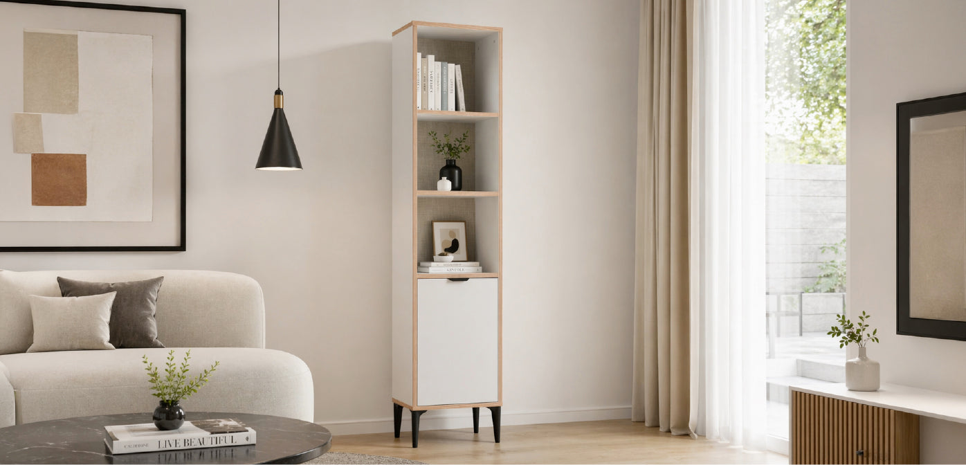 Kitaplık Modelleri: Dar, Yüksek ve Modüler Seçenekler Rehberi