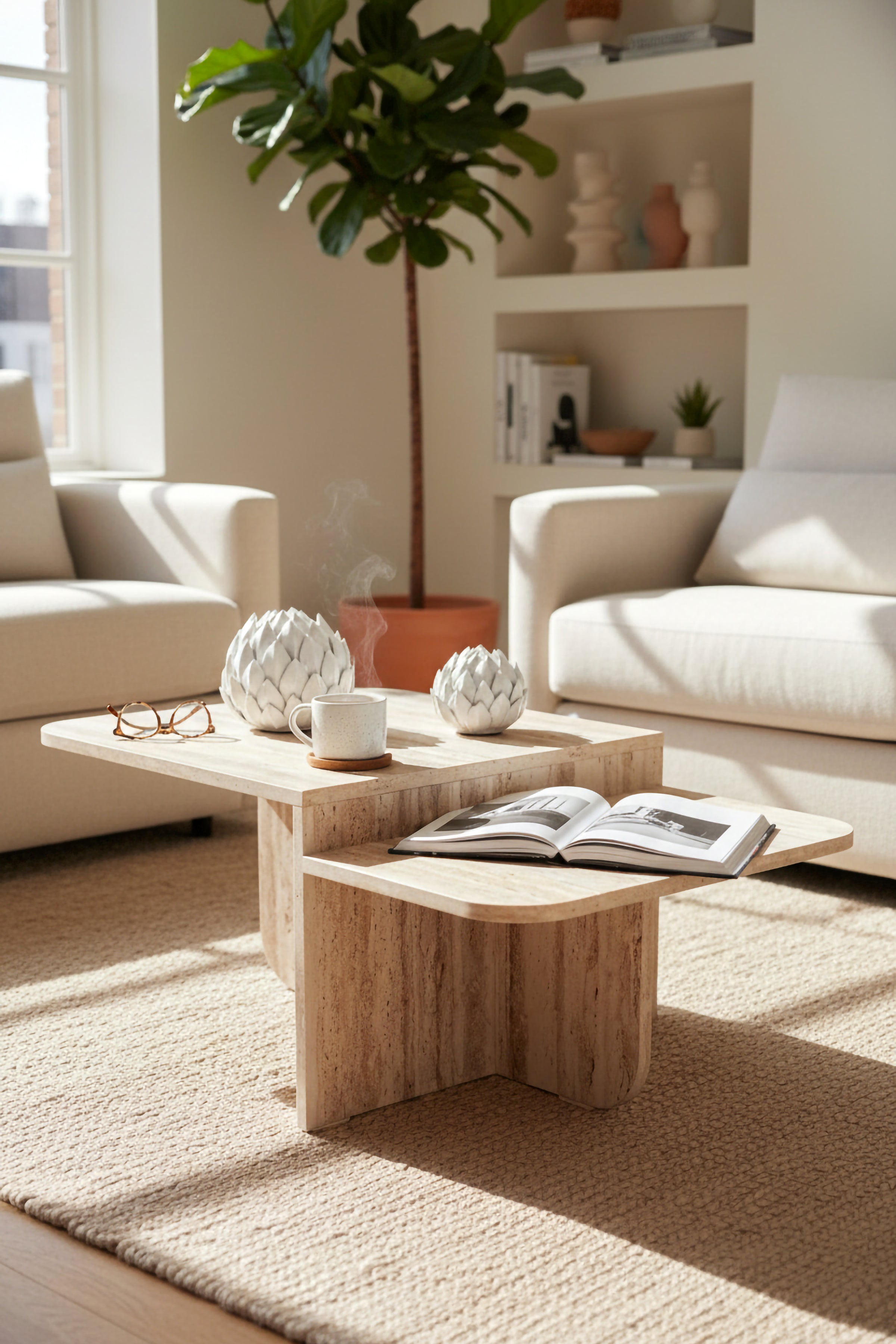 Harmony Berlin Orta Sehpa-Aytaşı Wood - görsel 7 | Sarmobi