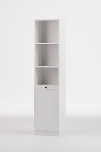 Terra Kitaplık 40x173x31 cm Beyaz - Modern Tasarım