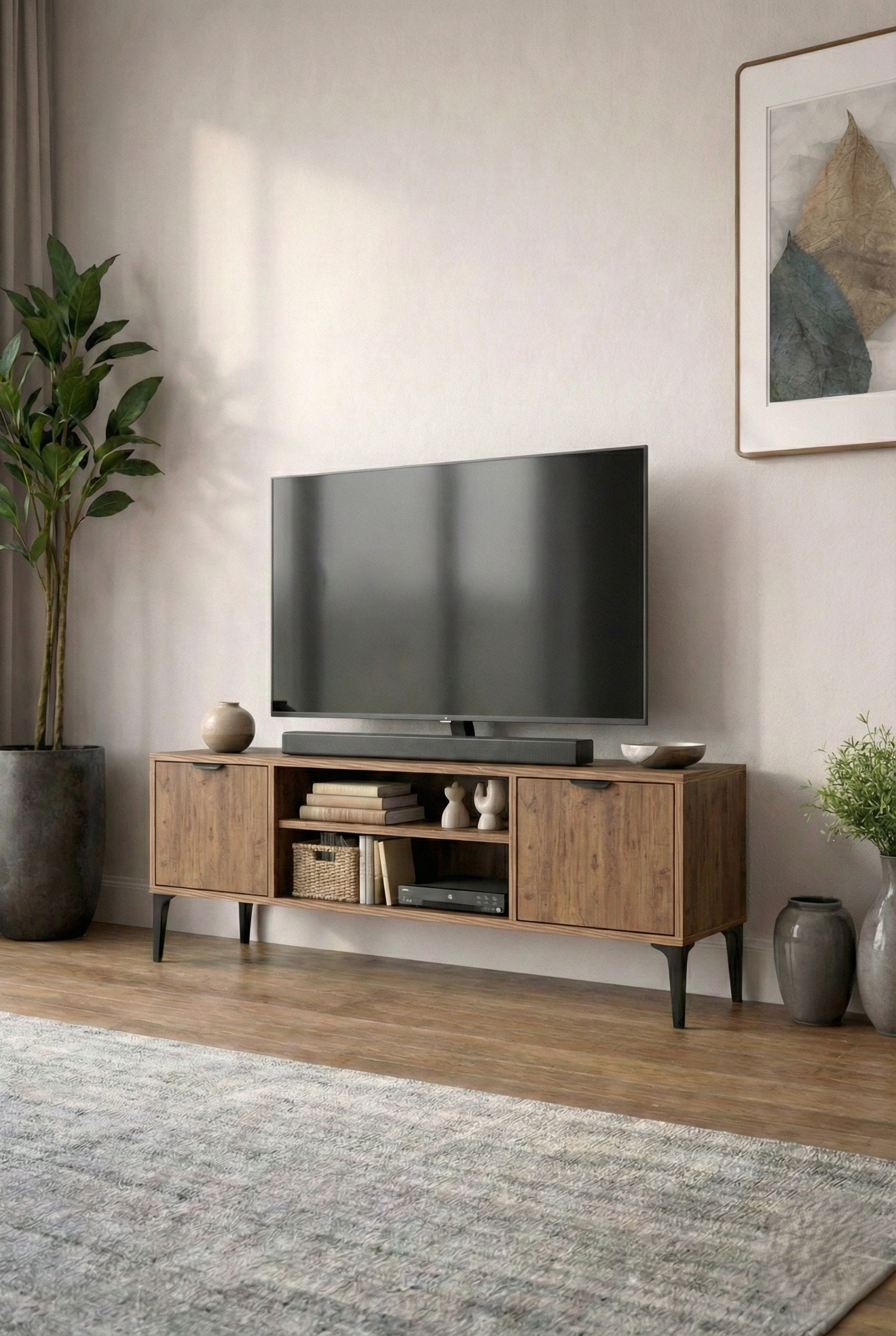 Arden 2 Kapaklı Tv Ünitesi - detay görsel | Sarmobi