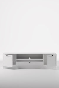 Terra Tv Ünitesi 160x46x35 cm Beyaz - Modern Tasarım - görsel 4 | Sarmobi