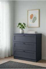 Terra 3 Çekmeceli Şifonyer 75x77x42 cm – Modern Tasarım | Sarmobi
