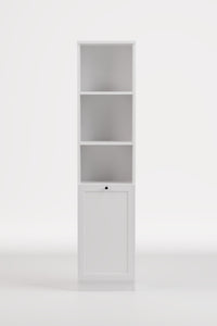 Terra Kitaplık 40x173x31 cm Beyaz - Modern Tasarım