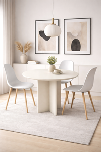 Harmony Sora Oval Masa 90x75x90 cm Aytaşı(Sadece Masa) | Sarmobi