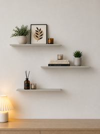 Harmony 3 Raflı Gizli Monte Uçan Raf 50*15 cm