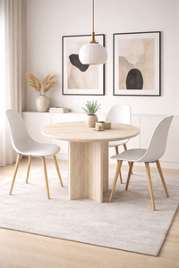 Harmony Sora Oval Masa 90x75x90 cm Aytaşı(Sadece Masa) - görsel 4 | Sarmobi