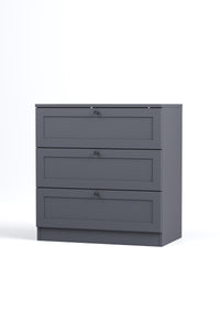 Terra 3 Çekmeceli Şifonyer 75x77x42 cm – Modern Tasarım - görsel 3 | Sarmobi