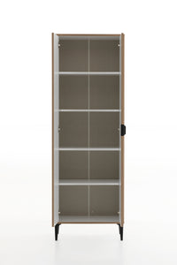 Arden 2 Kapaklı Çok Amaçlı Mutfak/Kiler Dolabı Y:190 G:65 D:37