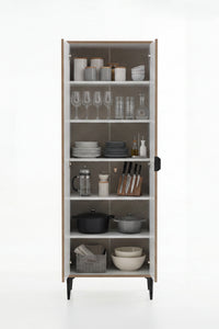 Arden 2 Kapaklı Çok Amaçlı Mutfak/Kiler Dolabı Y:190 G:65 D:37