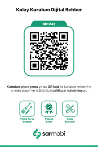 Baru 4 Kapaklı 2 Çekmeceli Gardırop Y:210 G:137 D:52 / Cadiz Meşe