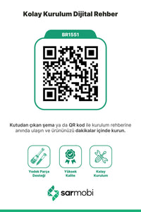 Baru 5 Çekmeceli Şifonyer/Çamaşırlık Y:105 G:50 D:42 / Cadiz Meşe
