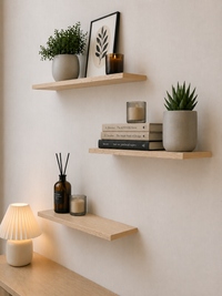 Harmony 3 Raflı Gizli Monte Uçan Raf 50*15 cm