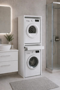 Harmony Çamaşır ve Kurutma Makinesi Dolabı 2 Kapaklı Y:190 G:67 D:66