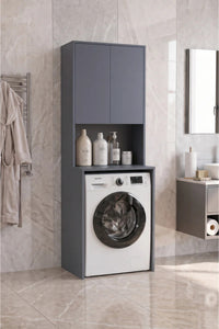 Harmony Çamaşır ve Kurutma Makinesi Dolabı Tek Çekmeceli Y:190 G:67 D:60
