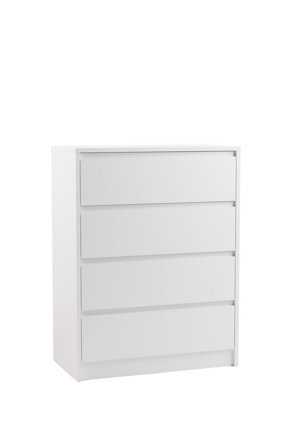 Nolm 4 Çekmeceli Şifonyer G:76 D:40 Y:100 Cm / Beyaz
