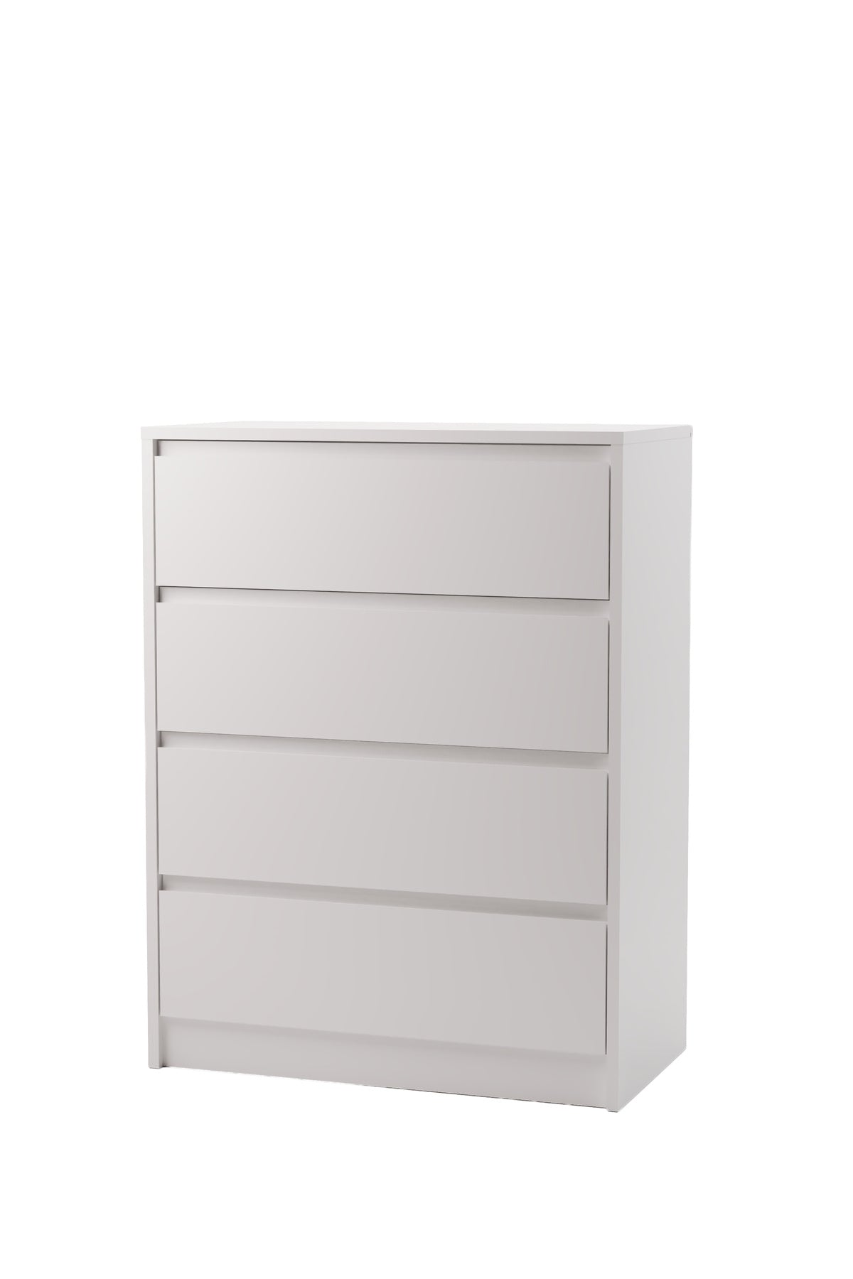 Nolm 4 Çekmeceli Şifonyer G:76 D:40 Y:100 Cm / Beyaz
