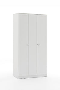 Terra 3 Kapaklı Gardırop Y:209 G:103 D:52 / Beyaz