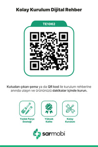 Terra 6 Kapaklı 2 Çekmeceli Gardırop/Dolap Y:210 G:206 D:52