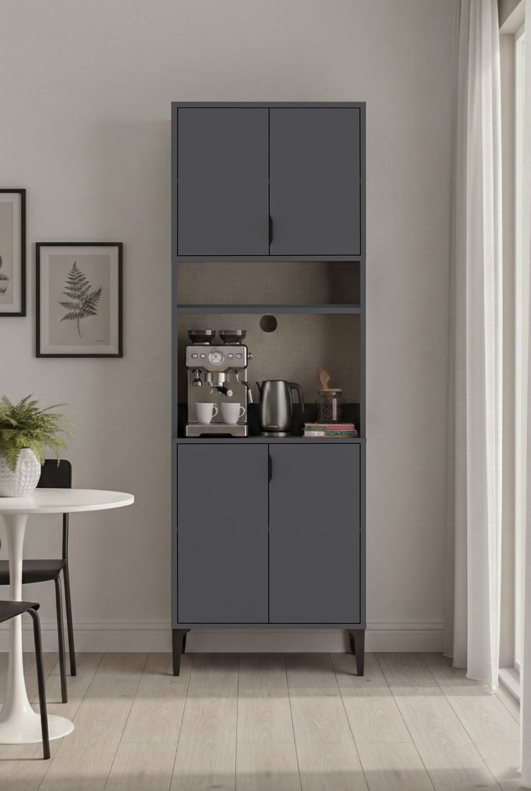 Harmony Mini 4 Kapaklı Kahve Köşesi , Mutfak Stüdyosu - detay görsel | Sarmobi